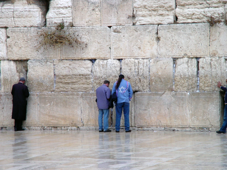 Dr. Pate and Rev. David Crook in Israel