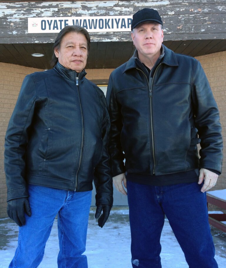 Dr. Pate with a Dakota chief